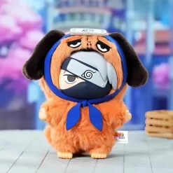 Boîte mystère peluche style Labubu Naruto