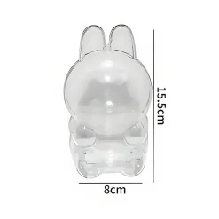 Coque protection peluche style Labubu assis