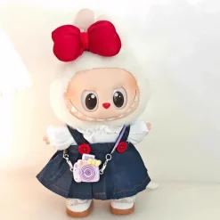 Ensemble de vêtements peluche type Labubu mignon