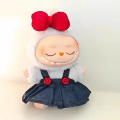 Ensemble de vêtements peluche type Labubu mignon
