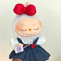 Ensemble de vêtements peluche type Labubu mignon