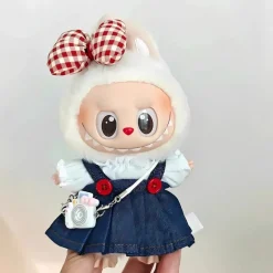Ensemble de vêtements peluche type Labubu mignon