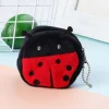 La coccinelle - petit sac en peluche