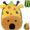 La grande girafe - sac à dos en peluche