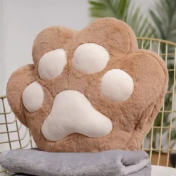 La patte de chat - peluche réchauffe main