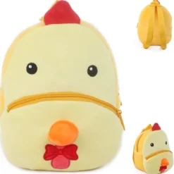 La poule de basse-cour - sac à dos en peluche