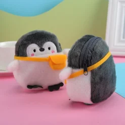 Le beau bébé pingouin - sac en peluche