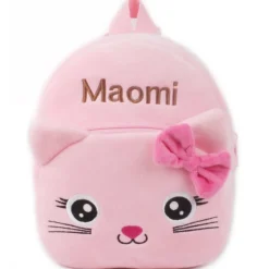 Le chat tout doux - sac à dos en peluche