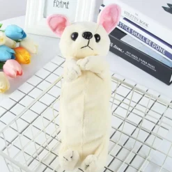 Le chien saucisse - trousse en peluche