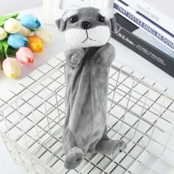 Le chien saucisse - trousse en peluche