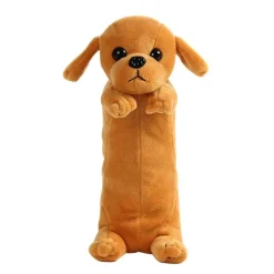 Le chien saucisse - trousse en peluche