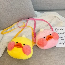 Le poussin de compagnie - sac à bandoulière en peluche