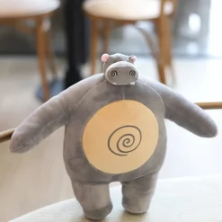L'hippopotame bodybuildé - peluche bébé