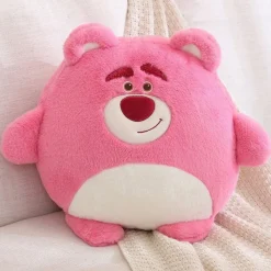 Ours en peluche câlin rose