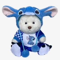 Ours en peluche déguisé en stitch