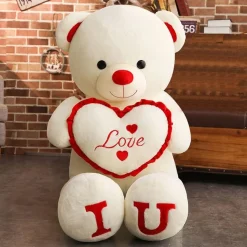 Ours en peluche géant moelleux et doux