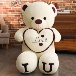 Ours en peluche géant moelleux et doux