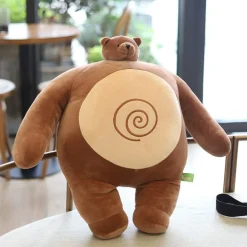 Ours en peluche marron tourbillon