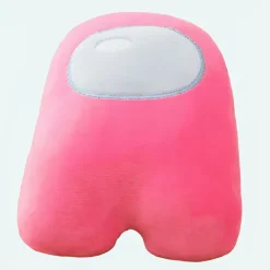 Peluche Among Us rose douce et câline univers jeux