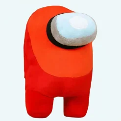 Peluche Among Us rouge orange douce enfant amusant