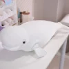 Peluche baleine à bosse blanche