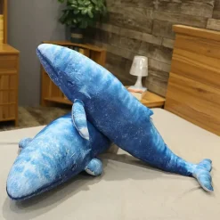 Peluche baleine géante bleue tacheté