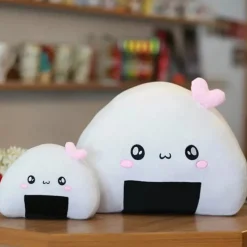 Peluche bol de riz squishmallow blanc et noir