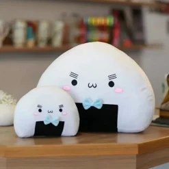 Peluche bol de riz squishmallow blanc et noir