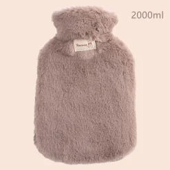 Peluche bouillotte à fourrure