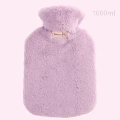 Peluche bouillotte à fourrure