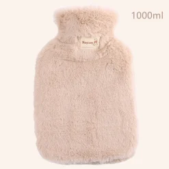 Peluche bouillotte à fourrure
