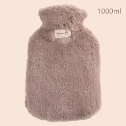 Peluche bouillotte à fourrure