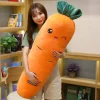 Peluche carotte géante câlin doux enfant amusant