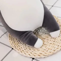 Peluche chien husky longs à câlins