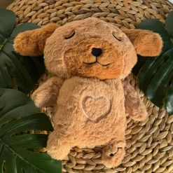 Peluche chien veilleuse douce nuit apaisante enfant