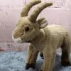 Peluche chèvre de montagne douce câline hiver alpin
