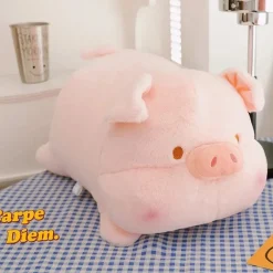 Peluche cochon douce et câline