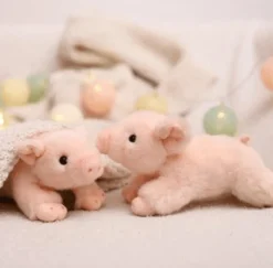 Peluche cochon réaliste et douce