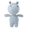 Peluche crochet hippopotame