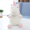 Peluche crochet licorne blanche