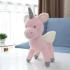 Peluche crochet licorne rose