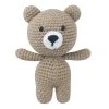 Peluche crochet ours marron