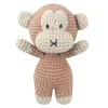 Peluche crochet singe à la grosse tête