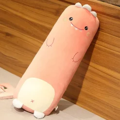 Peluche dinosaure géant qui sourit