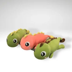 Peluche dinosaure kawaii aux gros yeux