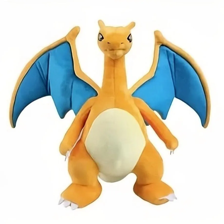 Peluche Dracaufeu géant doux pour collectionneurs chaleureux