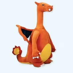 Peluche Dracaufeu géant orange doux collection enfant