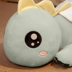 Peluche dragon géant aux gros yeux