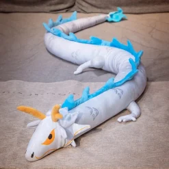 Peluche dragon géant coloré