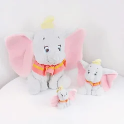 Peluche Dumbo éléphant gris doux câlin enfant